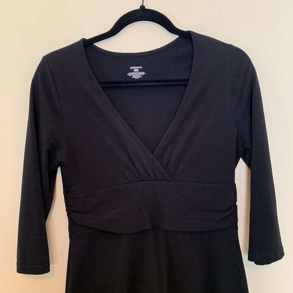 Sold Patagonia Organic Cotton Faux Wrap Dress - Picture 3 of 5